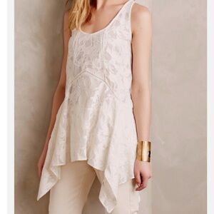 Anthropologie Lacework Tank by Vanessa Virginia